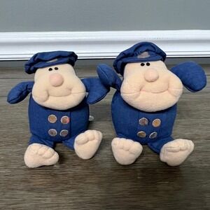 Applause Vintage 1983 Pucker People Dave Police 2322 Plush Bundle Linda Novick